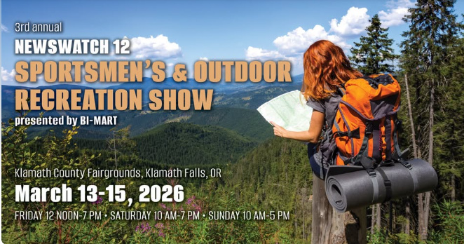 Klamath Falls Events 2026 NewsWatch 12 Sportsmen's & Outdoor Recreation Show Returns March 13 15